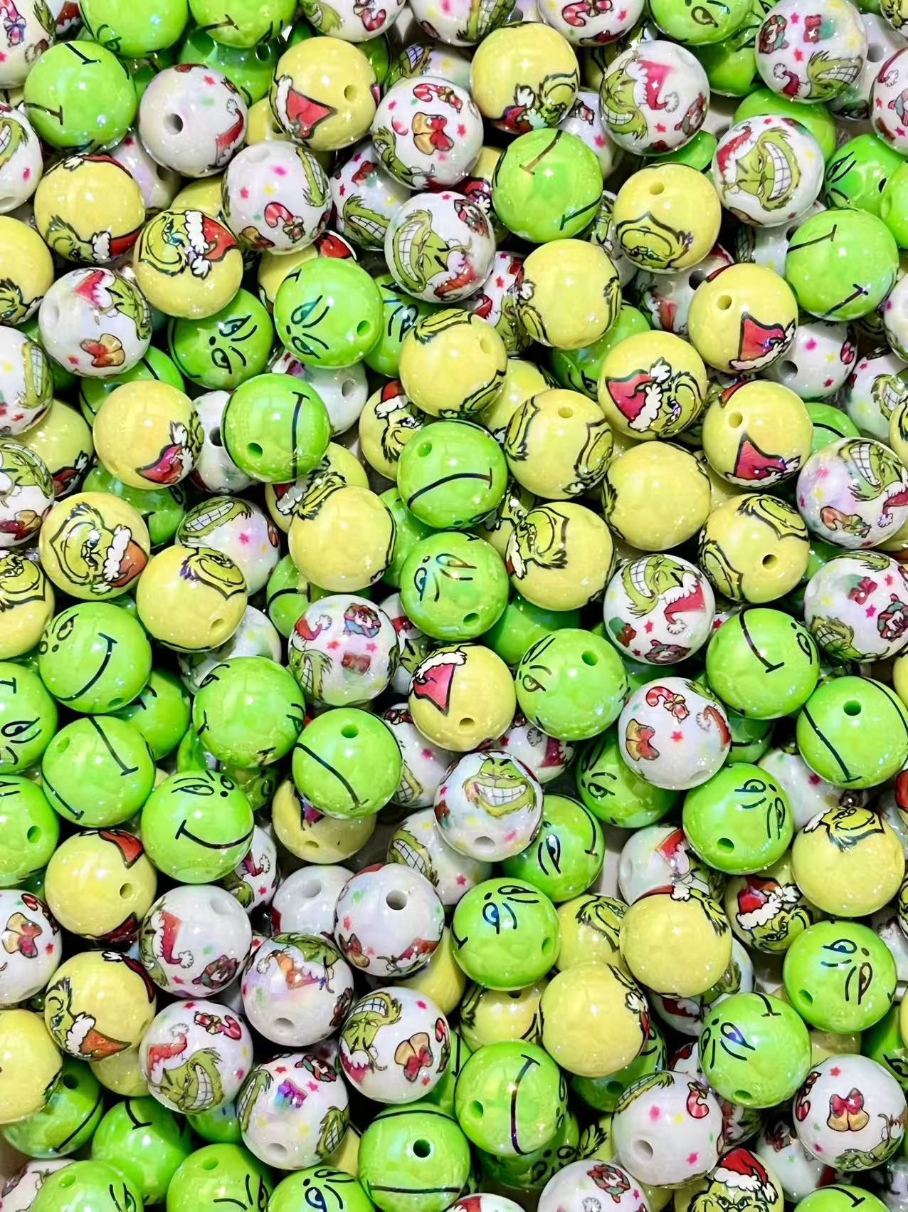B-12  Mixed beads for mobile phone chain making, keychain, backpack chain