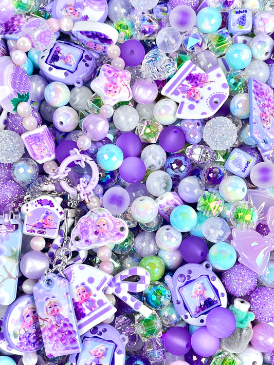C-26 Mixed beads for mobile phone chain making, keychain, backpack chain