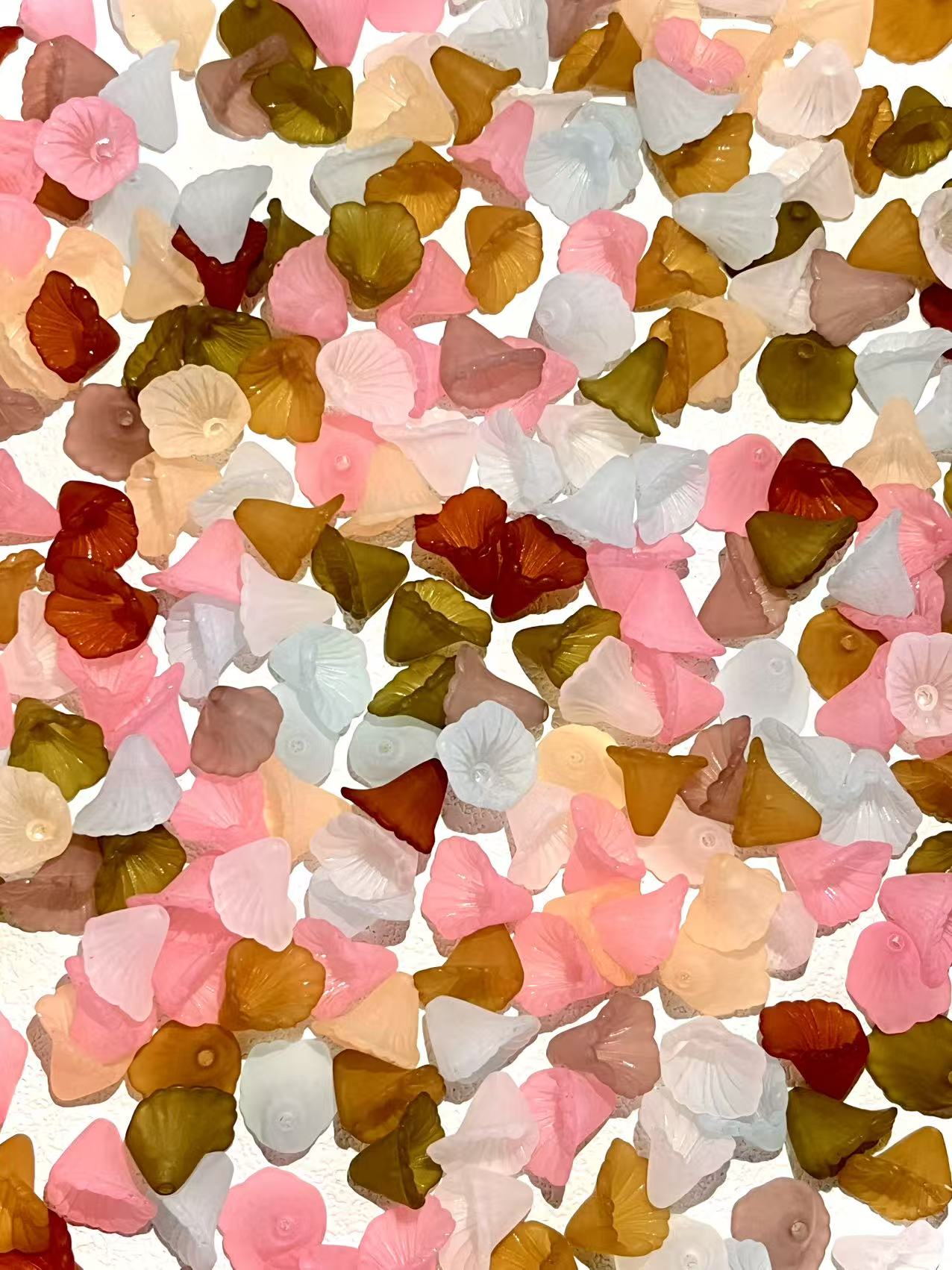 S-22  Mixed beads for mobile phone chain making, keychain, backpack chain