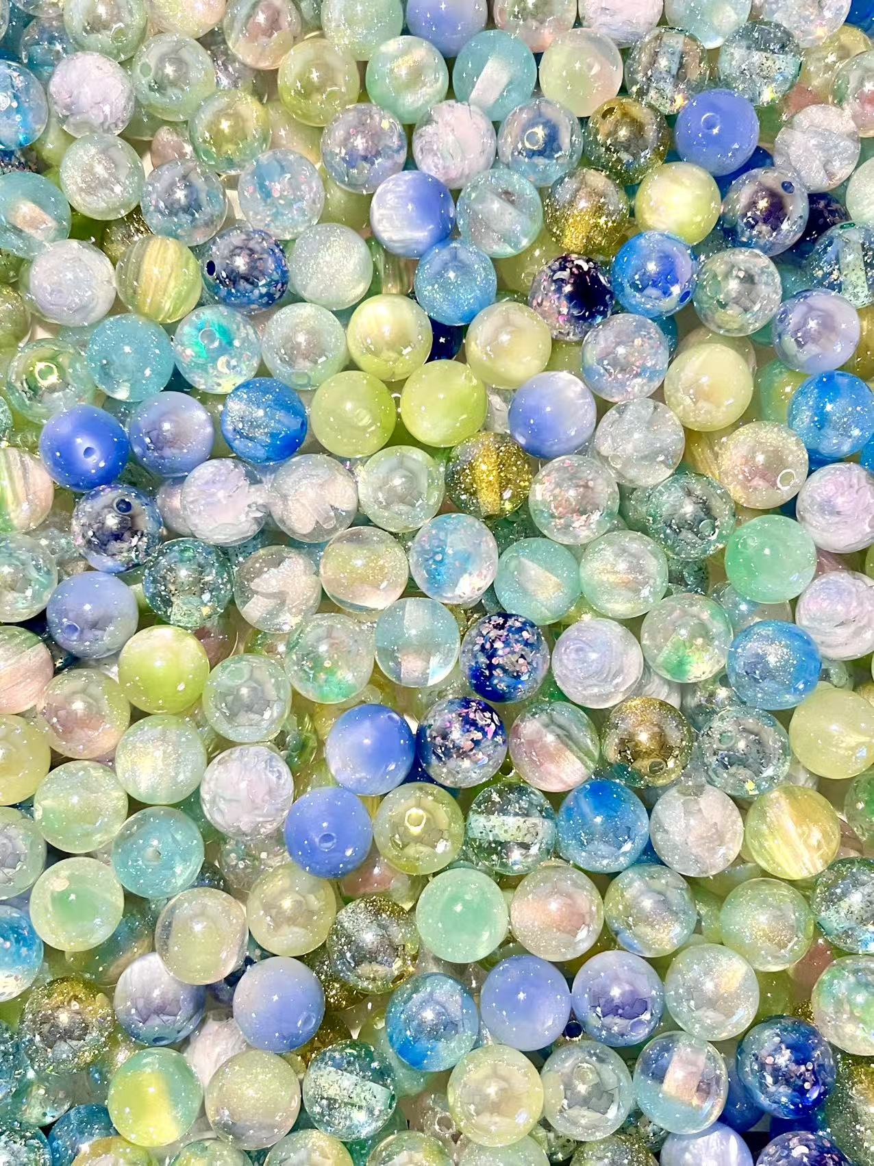B-18 Mixed beads for mobile phone chain making, keychain, backpack chain