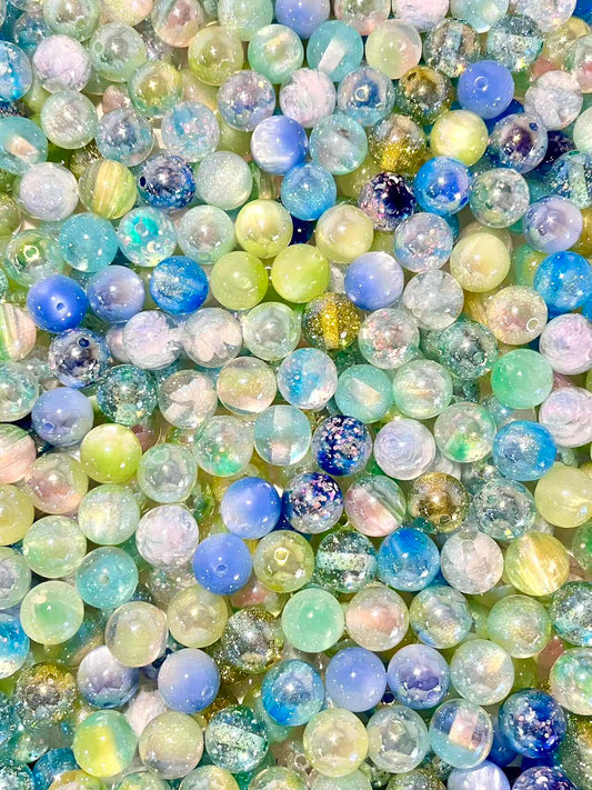 B-18 Mixed beads for mobile phone chain making, keychain, backpack chain