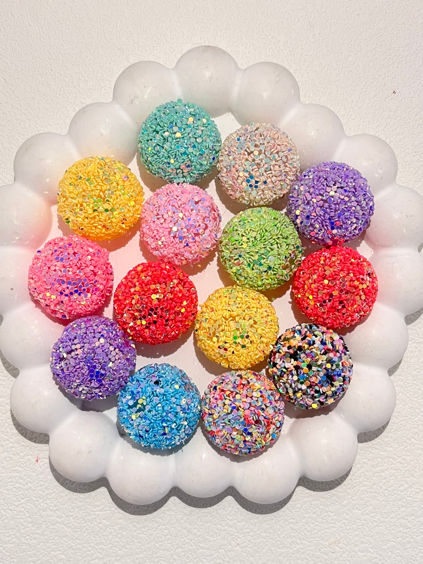 B-05  Mixed beads for mobile phone chain making, keychain, backpack chain