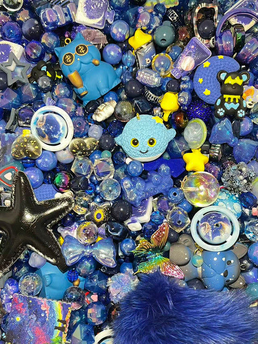 C-53 Mixed beads for mobile phone chain making, keychain, backpack chain