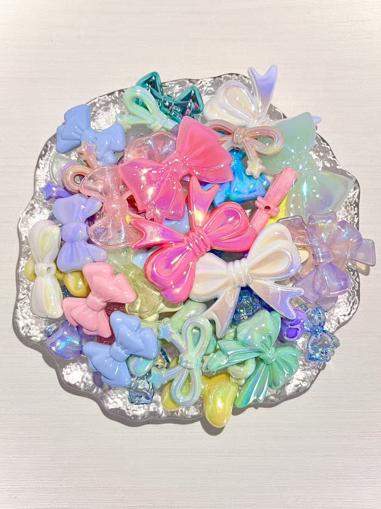 B-16 Mixed beads for mobile phone chain making, keychain, backpack chain